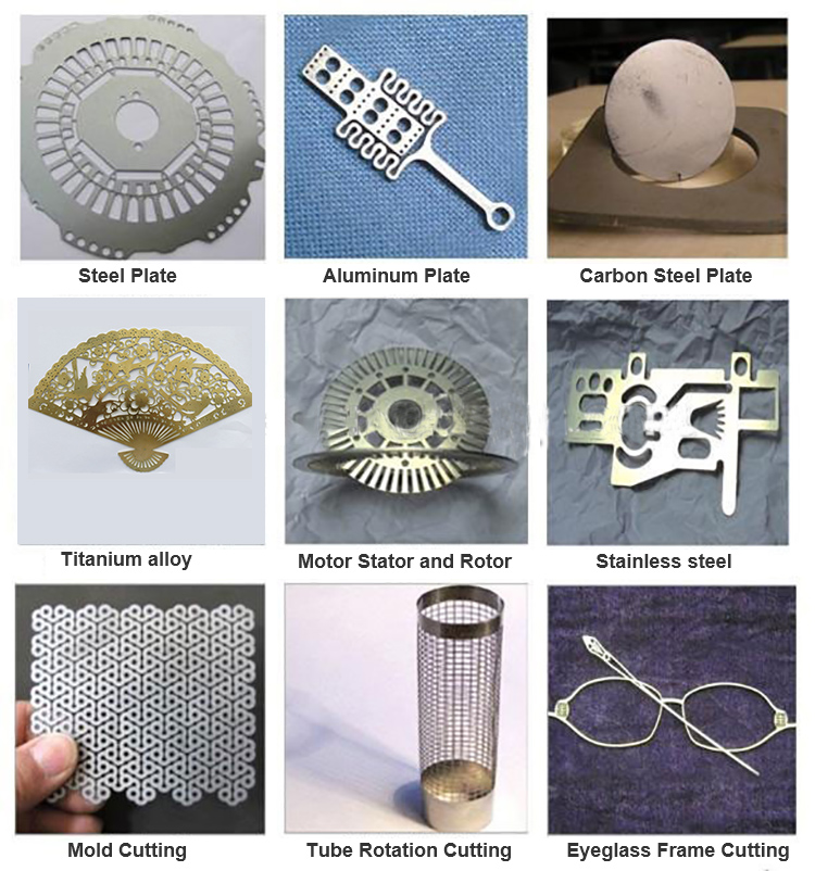 spodná cena laserový rezací stroj 1000w s bezdrôtovým ovládaním wifi